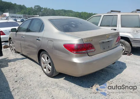 2005 Lexus Es 330 from USA, damaged, VIN JTHBA30G755125994